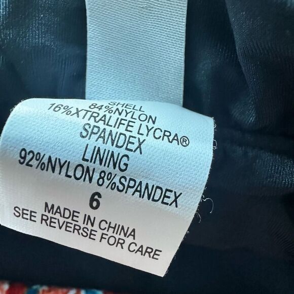 Badgley Mischka Full Coverage Black Swim Bottom With Side Ruching - Picture 4 of 4